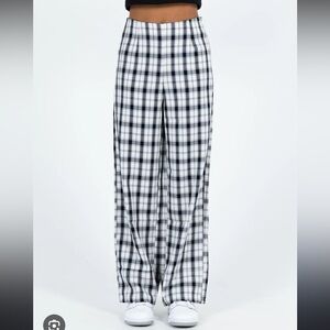 Princess Polly black and white trouser